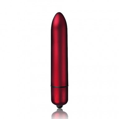 Красный мини-вибратор Rouge Allure - 16 см., фото
