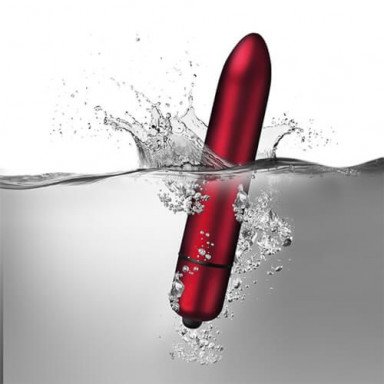 Красный мини-вибратор Rouge Allure - 16 см. фото 2