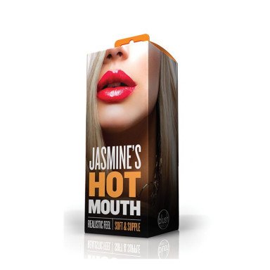 Телесный мастурбатор-ротик Jasmines Hot Mouth фото 2